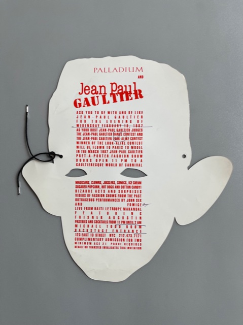 Jean Paul Gaultier (Palladium New York, 1987)