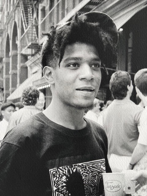 Basquiat by Ricky Powell