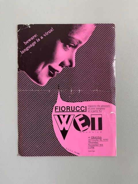Fiorucci & Wet Magazine Party (1979)