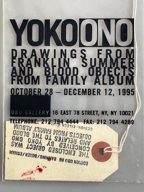 Yoko Ono Exhibition (1995)