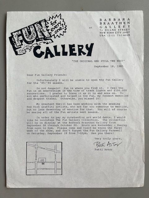 Fun Gallery (1985)