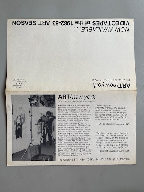 Art / New York (1983)