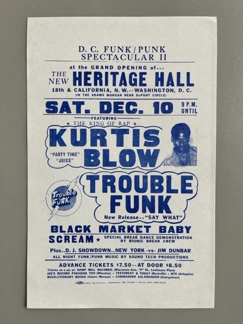 Kurtis Blow & Trouble Funk (1983)
