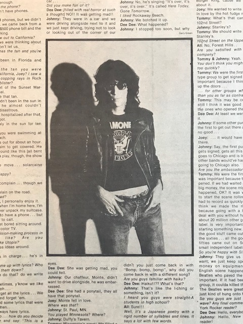New York Rocker (The Ramones)